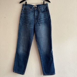 Madewell Mom Jean